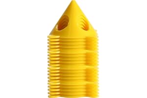 Amagogo Malerpyramiden, Gelbe Malerdreiecke, Maler Pyramiden Malerhilfe, Oberfläche Unterstützung Zeichenbrett 5.5x5.5cm