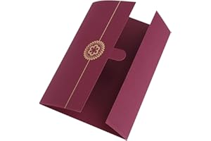 RUIXIA 5 Stück Ehrenurkunde Urkundenmappe A4 Zertifikat Mappe Urkundenhülle Halter Hardcover Zertifikathülle Diplom Vergoldet Zeugnismappe Zeugnisse Abdeckung