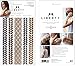 Liberty Tattoos Metallic Temporary Gold Silver Body Art Transfer Temporary Stickers