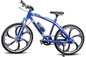 Jiahuade Bicicleta de Juguete de Montaña,Finger Bike,Bicicleta de Dedo,Mountain Bikes, Decorativa,Bicicleta en Miniatura,Mini Bicicleta de Juguete (C)