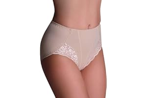 ELDAR Bielizna damska z efektem wyszczuplającym brzuch Shapewear silnie modelujące spodnie gorsetowe na brzuchu