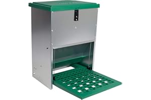 VOSS.FARMING Olba B.V. Feedomatic Automatic Poultry Feeder, 12 kg