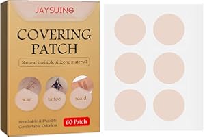 Umifica 2 Pcs Skin Cover Up Patch - Skin Scar Cover Patches Waterproof - Breathable and Waterproof Skin Concealing Tape, Perfect for Covering Small Scars