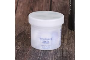 SHANRYA Polvere per brasatura, Polvere (Polvere per brasatura) Polvere per brasatura per Gioielli per Acciaio Inossidabile per la Lavorazione per la Produzione di Gioielli per Acciaio per Saldatura