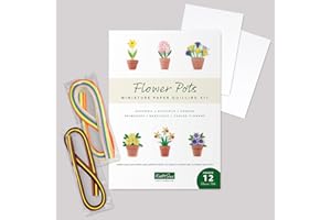 Katy Sue 'Miniature Flower Pots' Quilling Kit