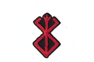 Titan One Europe – Berserker Symbol Norse Sacrifice Emblem Toppa Motociclista (Termoadesiva)