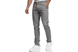 Indicode Herren Cherry Chinohose Stretchhose | Chino Herrenhose Stretch Stoffhose