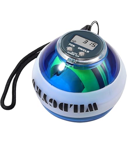 Rouge Avec Lumière Boule De Puissance Pour Poignet, Démarrage Automatique, Boule De Puissance