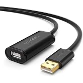 Ugreen USB 2.0 Uzatma Kablosu ile aktif Wi-Fi amplifikat&ouml;r, A-soket &uuml;zerine A-Priz i&ccedil;in Wi-Fi-kart USB bellek, WiFi-Alıcı, ya