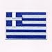 Produktbild 40 x 25 mm Griechenland Flaggen Athen Greece Patch Aufnäher Aufbügler 0637 A