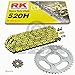 Produktbild Kettensatz Polaris Trail Boss 250 95-99, Kette RK LY 520 H 88, offen, GELB, 11/36