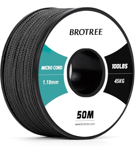 Fuwok 2/3/4/6/8/10 MM 20 M (19,5 m), corda in nylon satinato
