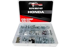 Pit Posse PP2709HO Pro Bolt Bolts Metric Assortment Kit - Compatible with Honda CR CRF 2000-2017