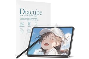 Diacube Paperfeel - Pellicola protettiva per Samsung Galaxy Tab S10 Lite da 10.9", antiriflesso, opaca, in PET per disegnare e scrivere come su carta, alta sensibilità al tatto, facile installazione