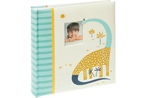 Kusso Happy Dinosaur Children's Persoanalised Photo Album 200 Photos 6x4 / 10x15cm