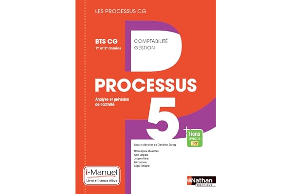 Processus 5 - Analyse et prévision de l'activité - BTS CG 1re et 2e années - Coll. Les Processus CG