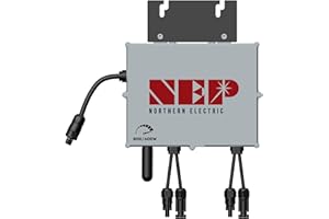 ZINNZGREEN NEP - Inversor de corriente regulable a 600 W (800 W)