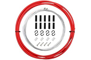 TRLREQ Universal Bicycle Shifter Cable Housing Set for Shimano Sram Derailleur/MTB Road Bike