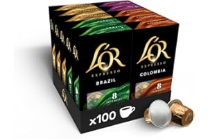 L'OR Espresso ASSORTIMENT 4 variétés ORIGINES 100 capsules