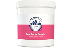 DORWEST HERBS Dorwest Tree Barks Powder for Dogs and Cats, 200g, Slippery Elm Powder – Soothes Digestion & Upset Tummies, Eases Discomfort, Natural Formula