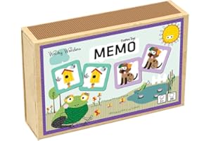 Barbo Toys - Wacky Wonders - Jeu de mémoire pour Enfants à partir de 3 Ans - Jeu de mémoire pour Enfants en 36 pièces - Jeux éducatifs pour Enfants - Jeu Educatif 3 Ans - Jeu Enfant 3 Ans