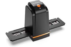 RYBOZEN High Resolution 35mm Film Scanner converts Negative Slide & Film to Digital Photo, Supports Windows XP/Vista/ 7/8/10/MAC
