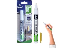 Richolyn Fliesenstift Wandmörtel Reparatur Stift Bad Fugenmörtel Grau Weiß Fugenstift Fugen Reparatur Stift Mit Ersatzspitze Fugen Reparaturstift Fugen Reparatur Für Fliesen Wand Badezimmer Und Küche