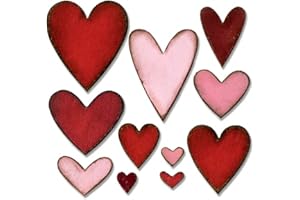 Sizzix Bigz Matrice de découpe Motif cœurs