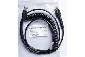 PARTSHE Câble USB de 2,7 m pour lecteur de codes-barres Zebra Symbol DS3608 DS3678 LI3608 LI3678