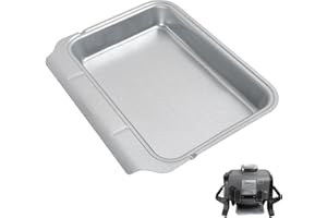 SAFBBCUE Grill Grease Tray for Ninja Woodfire OG700 Series Outdoor Grills Ninja OG751 OG701 Drip Pan, Non Disposable Stainless Steel Catch Pan for Ninja 7-1 Woodfire Electric Outdoor Grill & Air Fryer