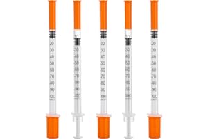COTOM 20pcs/pack, 1ml 31g 8mm Dispensing Measuring Tool, Multiple Uses Laboratory Accessories, Individually Wrapped
