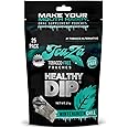 TeaZa Herbal Energy Pouches Tobacco Free Dip Nicotine Free, Smokeless Alternative Snuff Healthy Chewing Dipping Alternative, Wintergreen Chill (1 Pack) No Caffeine Refreshing Cool Flavor