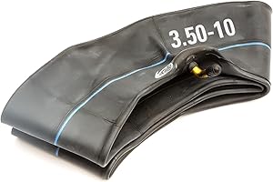 NO NONSENSE PRODUCTS Heavy Duty Inner Tube 3.50-10 10 Inch Butyl Rubber Bent TR87 Valve 50cc 125cc Scooter 350-10 3.50x10