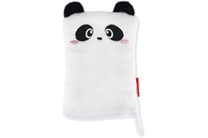 Legami - Guanto struccante, Riutilizzabile, Tessuto morbido, Rimuove il trucco dal viso, Lavabile, Anallergico, Ecologico, 12x19 cm, Tema Panda