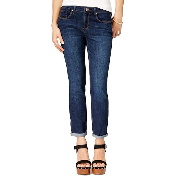 Jessica Simpson Women's Adored Curvy High Rise Ankle Skinny Jean - 27" Inseam