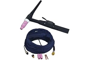 RIVERWELD WP-17 SR-17 150Amp Torcia per saldatura Tig raffreddata ad aria completa Cowboy Cover 4 metri 12 piedi