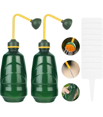 Furuising 4 Pezzi Bottiglia di Plastica da Spremere 250ml, Bottiglie di Lavaggio