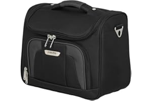 Travelite paklite Handgepäck Kulturtasche mit Aufsteckfunktion, Gepäck Serie Orlando: Klassisches Weichgepäck Beautycase im zeitlosen Design, 19 Liter, 0,9 kg