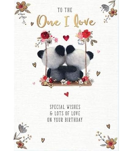 Hallmark Valentijnskaart Voor Degene Die Ik Liefheb - Schattig Geïllustreerd Design
