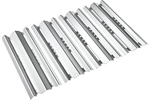 WELL GRILL Flavorizer Bars - Copertura per bruciatore a gas per Napoleon Legend LEX 485 605 730 Series, Mirage, Prestige 500, Rogue 365, in acciaio inox, confezione da 4
