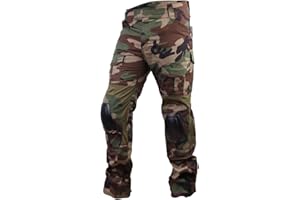 Paintball Equipment Emerson Gen3 Combat Pants Airsoft Tactical bdu Trousers with Knee Pad Woodland