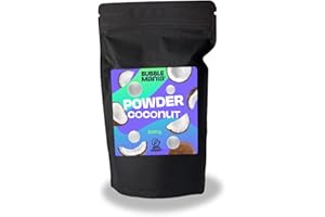 ‎BUBBLEMANIA Milchteepulver für Bubble Tea - Kokos milchtee pulver | Bubble Tea Milchpulver mit hochwertigen Zutaten und starkem Geschmack | 500 Gramm