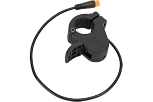 Alomejor Vélo électrique Pouce Accélérateur Vélo 300X Régulateur de Vitesse Accélérateur Pièce de Conversion avec Connecteur étanche
