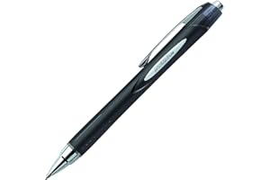 UNI-BALL Uniball SXN-210 Jetstream RT Stylo à bille en grip caoutchouté pointe 1 mm Noir