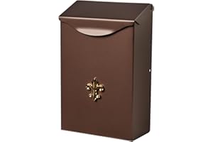 ARCHITECTURAL MAILBOXES City Classic - Cassetta delle lettere in metallo, stile veneziano, 16 x 24,9 cm, colore: Bronzo