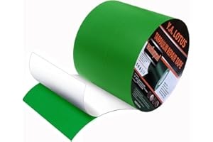 Y.A. LOTUS Cinta de lona para lona de 5 m x 10 cm, profesional, multiusos, cinta de reparación para lona de camión, toldo, tienda de campaña, (PVC, color verde fruta)