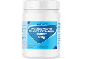 Purosure Paraffin Ointment Emolient, Bath Additive and Skin Cleanser for Dry Skin Conditions 500g
