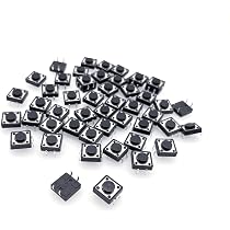 200 Pezzi Interruttore A Pulsante Tattile In Ottone Impermeabile Leggero Toccante Patch Smd 4 X 4 X 1 5 94977493