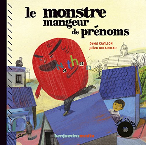 couverture de : monstre mangeur de prenoms (Le), version braille