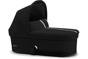 CYBEX Nacelle COT S Gold, de la naissance à environ 6 mois (max. 9 kg), pour CYBEX AVI Spin et Eezy S Twist +2, noir lune